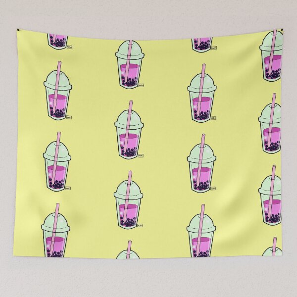 Item preview, Pink bubble tea designed and sold by MakiArts.