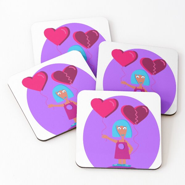 Item preview, Girl holding heart "stop hiding your feelings"  designed and sold by Gabrielle Freitas.
