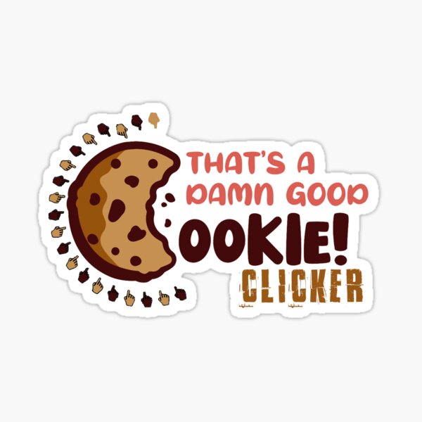 The perfect cookie Sticker for Sale by DashNet