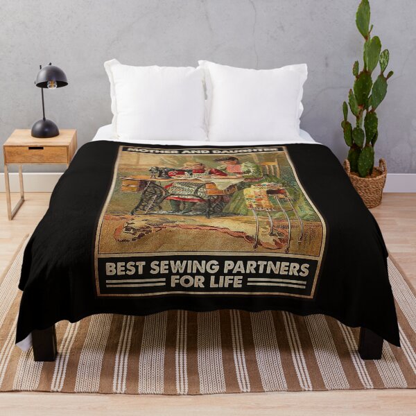 Item preview, Sew Mother and daughter best sewing partners for life designed and sold by cevyl49.