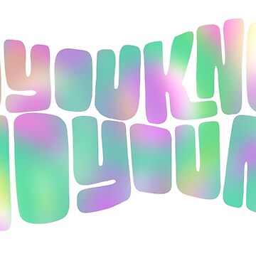 Artwork thumbnail, Harry Styles Vinyl Sticker | Lights Up | Do You Know Who You Are | Tie-Dye Sticker by vmhmade