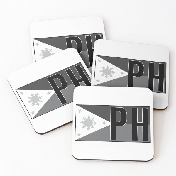 Item preview, PHILIPPINES BLACK AND WHITE FLAG - SICK FLIP DESIGN designed and sold by mjdragonfly.