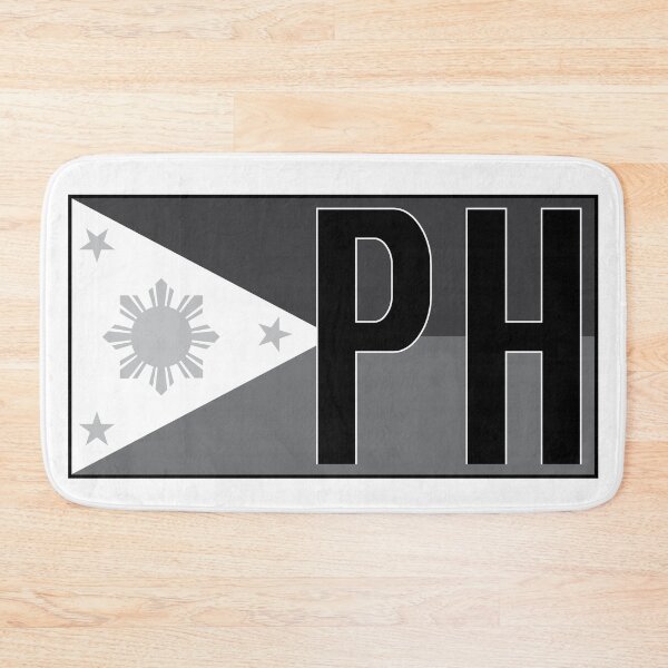 Item preview, PHILIPPINES BLACK AND WHITE FLAG - SICK FLIP DESIGN designed and sold by mjdragonfly.