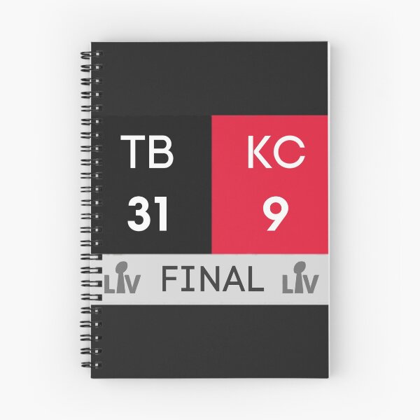 Item preview, Super Bowl LV (2021) Final Score - Tampa Bay Buccaneers vs Kansas City Chiefs  designed and sold by Love4Quotes.