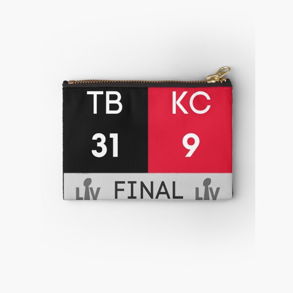 Item preview, Super Bowl LV (2021) Final Score - Tampa Bay Buccaneers vs Kansas City Chiefs  designed and sold by Love4Quotes.