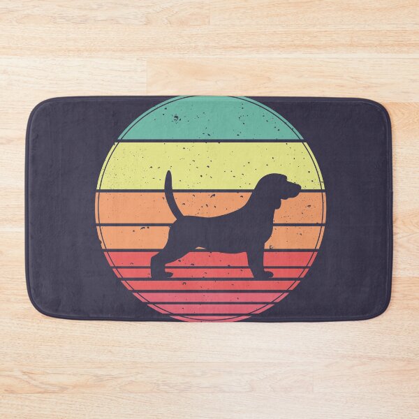Artikelvorschau, Beagle Vintage Retro Sonnenuntergang entworfen und verkauft von faudeltn.