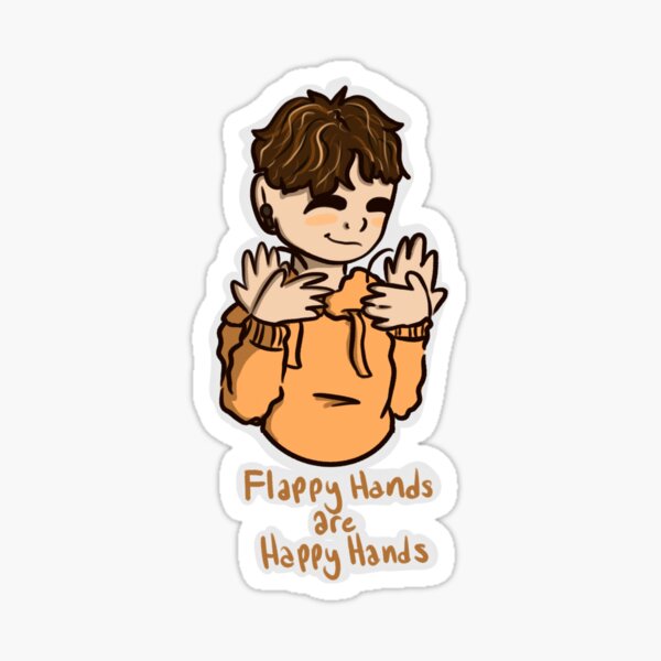 Item preview, Flappy Hands are Happy Hands designed and sold by Thetinyartist8.