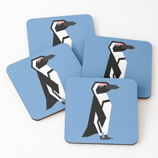 Item preview, Geometric African Penguin without background designed and sold by Caseymakesart.