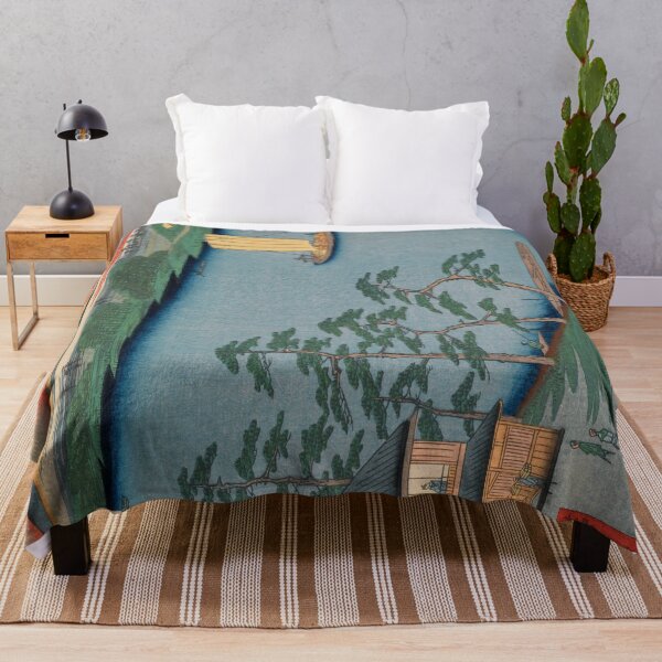 Item preview, Niijuku Ferry Vintage Ukiyo-e Japanese Art designed and sold by VintageArchive.