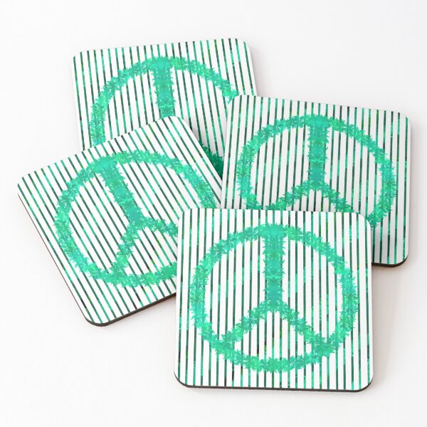 Item preview, Peace Love Harmony Garden Flower Symbol Natural designed and sold by Midwest-Goods.