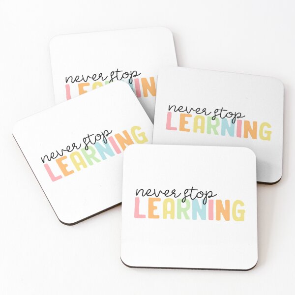 Item preview, never stop learning designed and sold by stephaniewhiite.