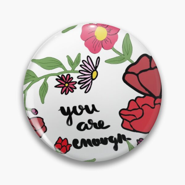 Item preview, You are enough NEDA flowers  designed and sold by sabrinalblank.