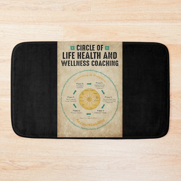 Item preview, Social Worker Life Health And Wellness Coaching Circle of life health and wellness coaching designed and sold by cevyl49.