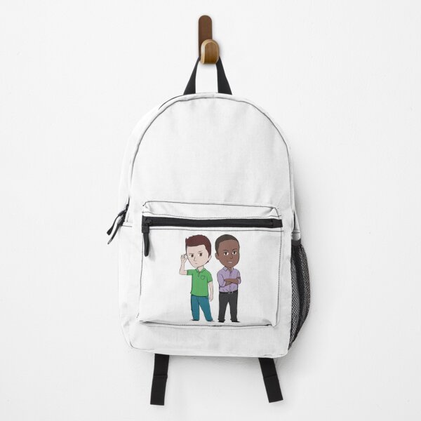 Item preview, Chibi Shawn Spencer and Burton Guster designed and sold by Crafty Ninja Shop.