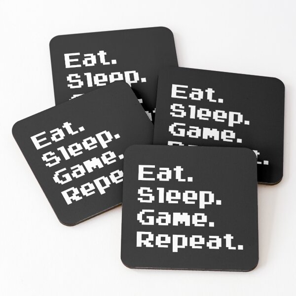 Item preview, Eat. Sleep. Game. Repeat. designed and sold by squidgun.