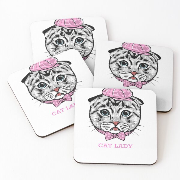 Item preview, Pink Cat Lady designed and sold by Wachi-A.