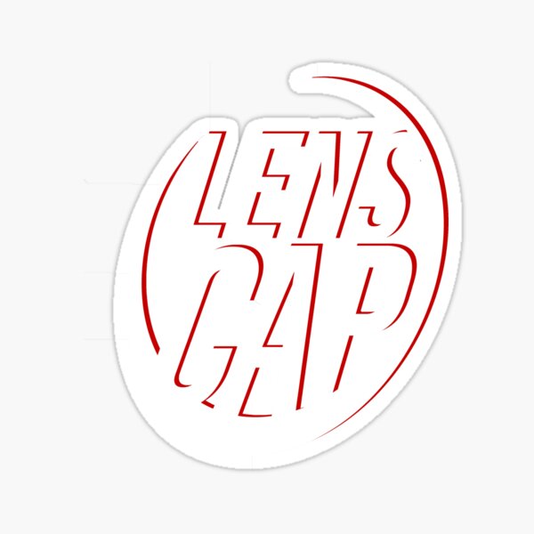 "Lens Cap Logo" Sticker for Sale by AlecTanner Redbubble