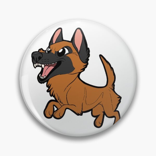 Item preview, MALINOIS (mahogany) - chibi designed and sold by mexicanine.