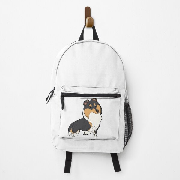 Item preview, ROUGH COLLIE (black tri) - chibi designed and sold by mexicanine.