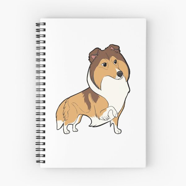 Item preview, ROUGH COLLIE (sable) - chibi designed and sold by mexicanine.