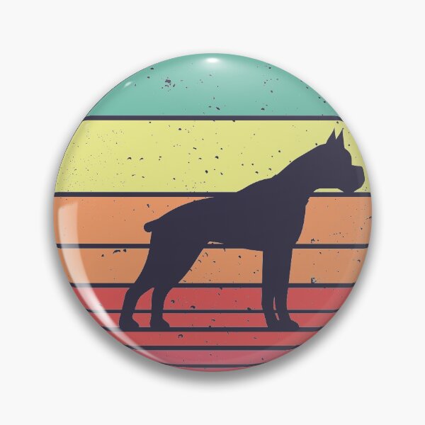 Item preview, Royal Doulton Dog Boxer Vintage Retro Sunset designed and sold by faudeltn.