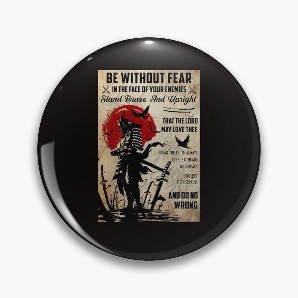 Item preview, Samurai Be Without Fear designed and sold by reenea84.