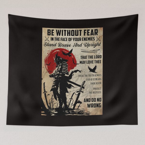 Item preview, Samurai Be Without Fear designed and sold by reenea84.