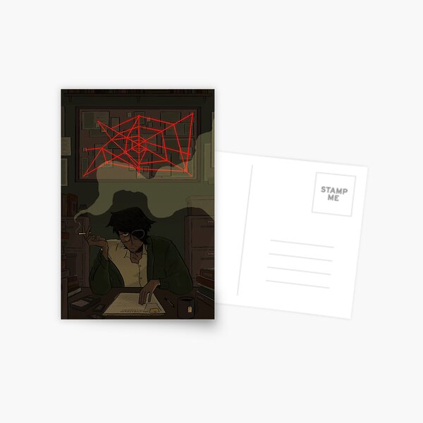 TMA Conspiracy Board Postcard