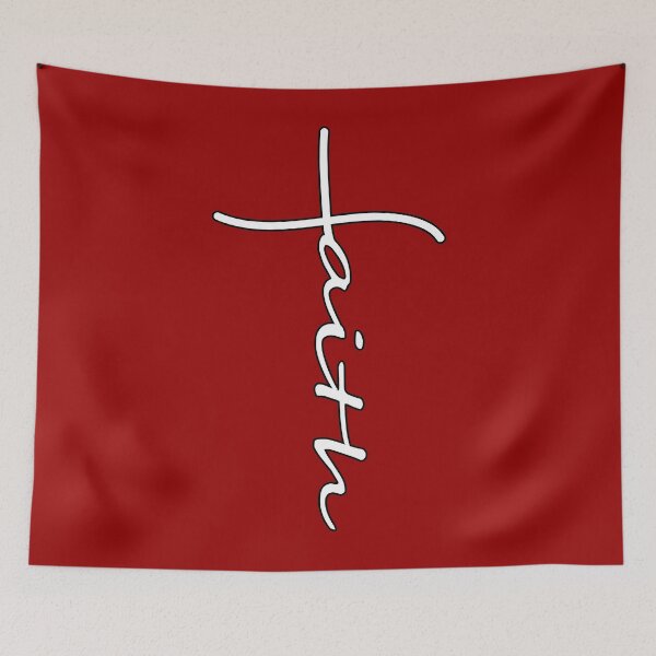 Item preview, Faith Cross shape designed and sold by Feline Rockstars.