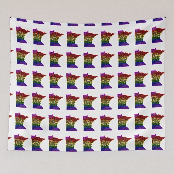 Artikelvorschau, Regenbogen Minnesota entworfen und verkauft von ClaresColoring.