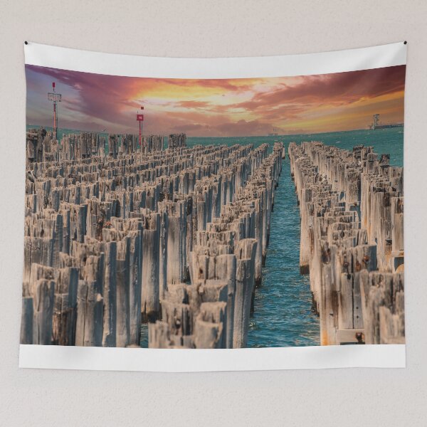 Item preview, Princes Pier Pylons designed and sold by JohnKarmouche.