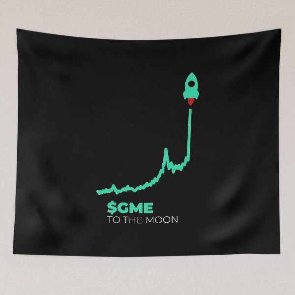 Item preview, GME To The Moon designed and sold by karamzack.