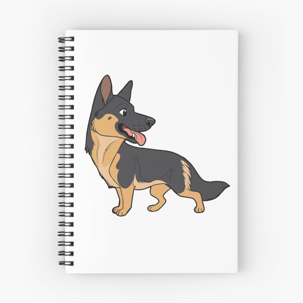 Item preview, GERMAN SHEPHERD (tan blanket) - chibi designed and sold by mexicanine.