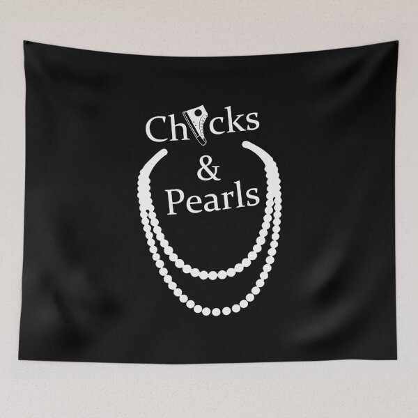 Item preview, chucks and pearls 2021 designed and sold by karamzack.
