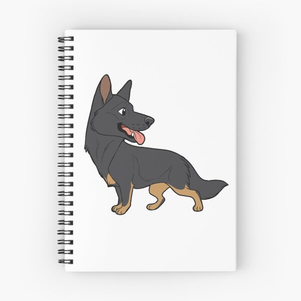 Item preview, GERMAN SHEPHERD (tan bicolor) - chibi designed and sold by mexicanine.