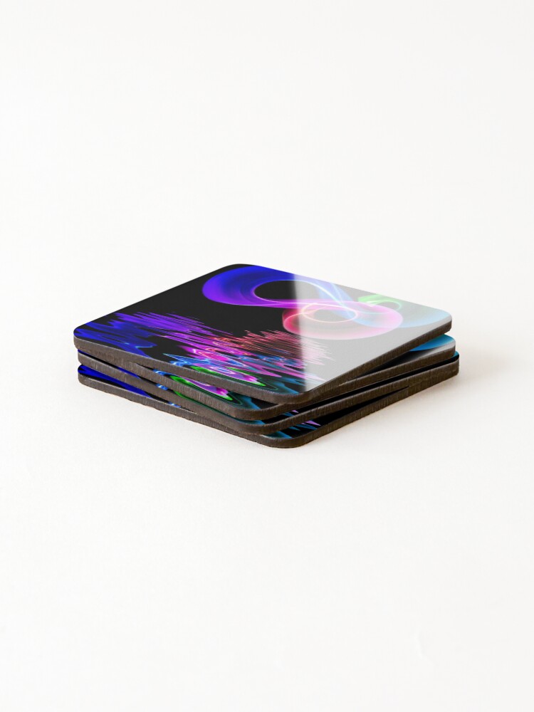 Thumbnail 4 of 5, Coasters (Set of 4), Reflection designed and sold by rodevans.