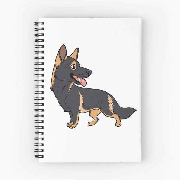Item preview, GERMAN SHEPHERD (tan sable) - chibi designed and sold by mexicanine.