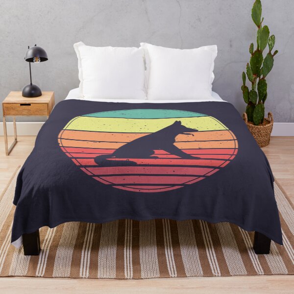 Item preview, German Shepherd Vintage Retro Sunset designed and sold by faudeltn.