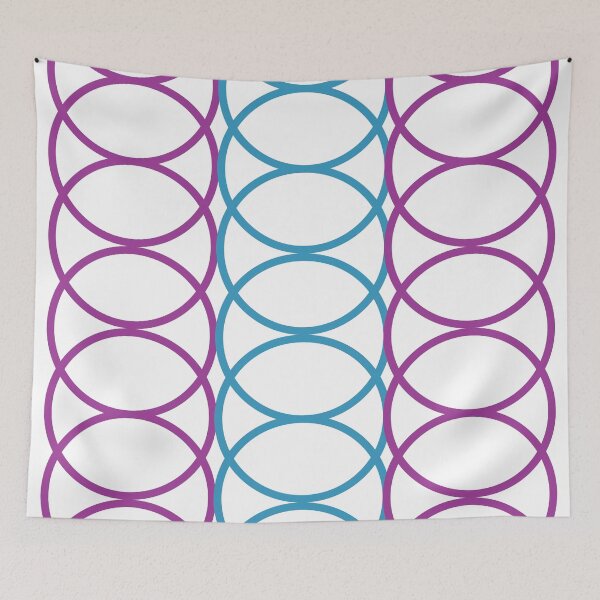 Item preview, Linked Purple Portrait designed and sold by ErinLP.
