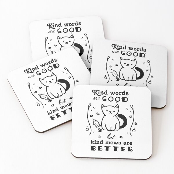 Item preview, Kinds Are Good But Kind Mews Are Better- Cat Puns designed and sold by shivani21061993.
