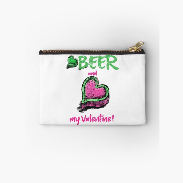 Artikelvorschau, Bier und die Liebe Herzen in grün und pink  entworfen und verkauft von vibeno1.