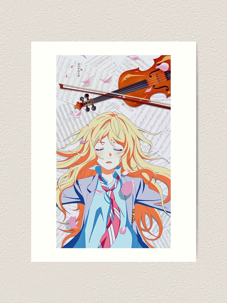 Shigatsu wa Kimi no Uso, Kaori Miyazono Print