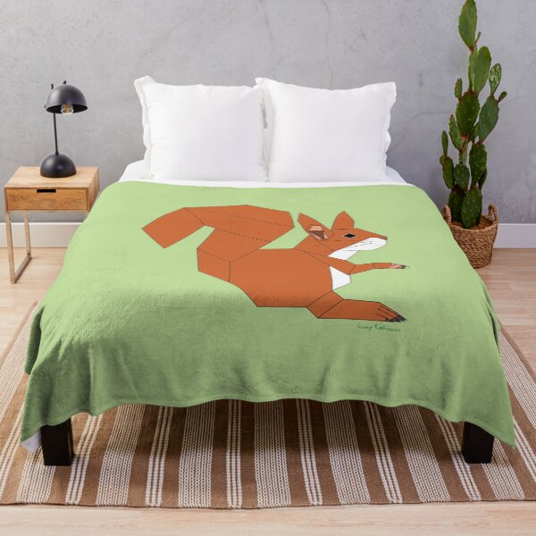 Item preview, Geometric Red Squirrel without background designed and sold by Caseymakesart.