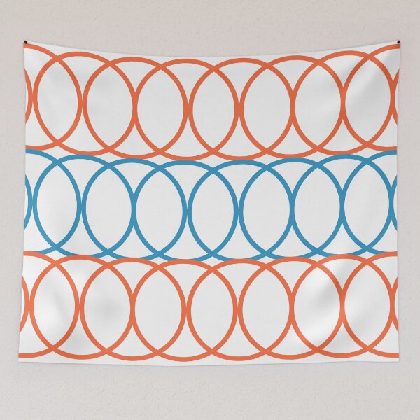 Item preview, Linked Orange Landscape designed and sold by ErinLP.