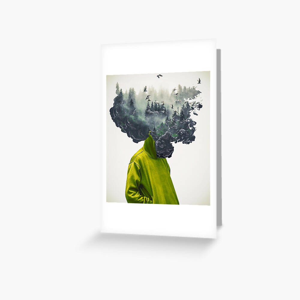 Item preview, Greeting Card designed and sold by b1j1.