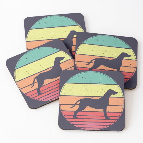 Item preview, Dalmatian Vintage Retro Sunset designed and sold by faudeltn.