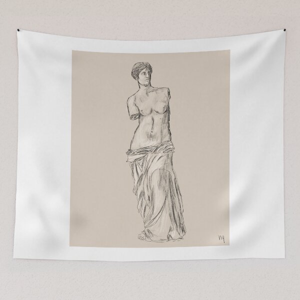 Item preview, Venus Statue Sketch designed and sold by haleyerin.