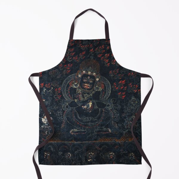 Item preview, Mahakala, Protector of the Tent (Tibetan Buddhism, Restored Artwork) designed and sold by PromoteProgress.