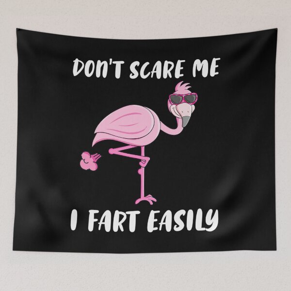 Item preview, Flamingo Farts Easily designed and sold by whitneyiott9632.