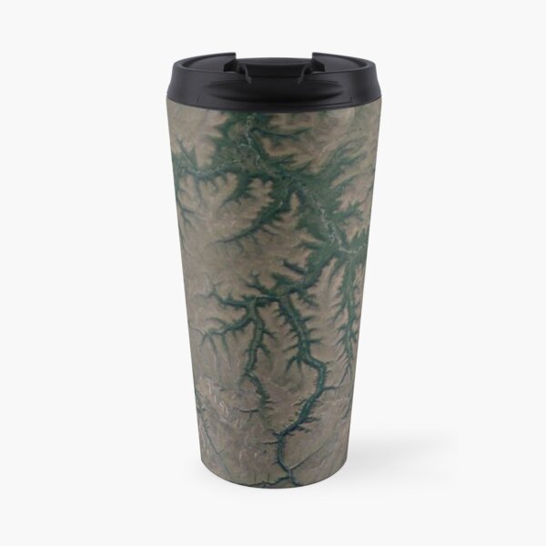 The Putorana Plateau is a high-lying plateau crossed by mountain ranges at the northwestern edge of the Central Siberian Plateau Travel Mug
